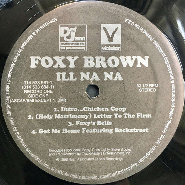Foxy Brown : Ill Na Na (2xLP, Album)