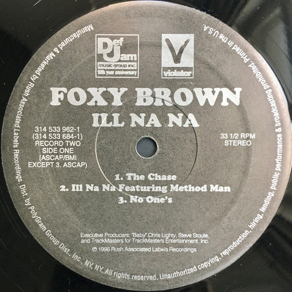 Foxy Brown : Ill Na Na (2xLP, Album)