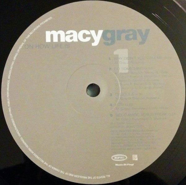 Macy Gray : On How Life Is (LP, Album, 180)