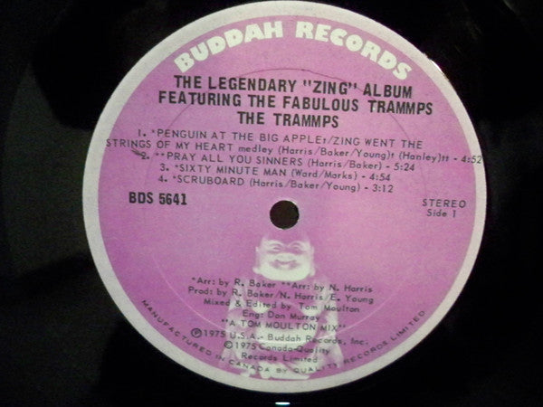 The Trammps : The Legendary Zing Album (LP, Album)