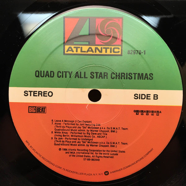 Quad City All Star Christmas : All Star Christmas (2xLP, Album)