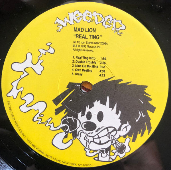 Mad Lion : Real Ting (LP, Album)