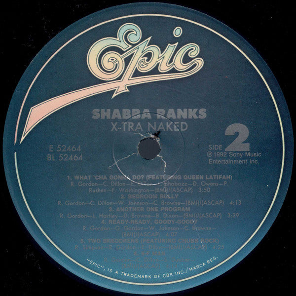 Shabba Ranks : X-Tra Naked (LP, Album)