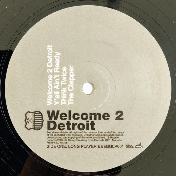 Jay Dee : Welcome 2 Detroit (2xLP, Album)