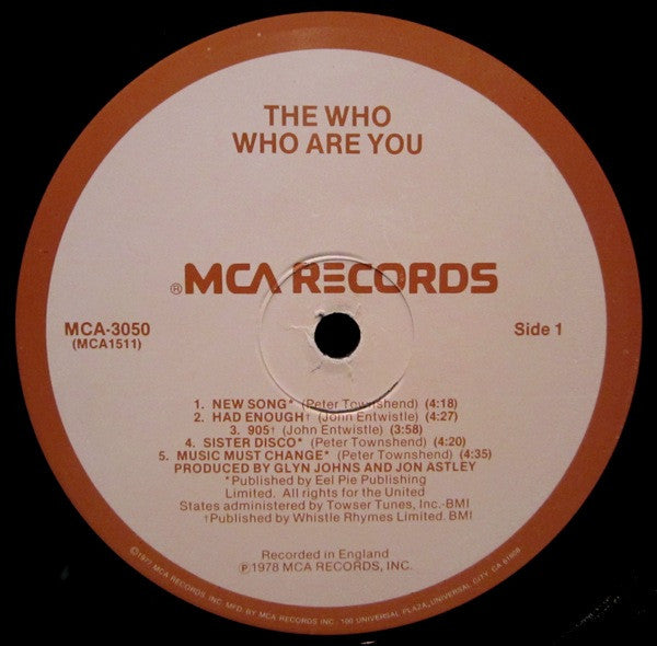 The Who : Who Are You (LP, Album, Glo)