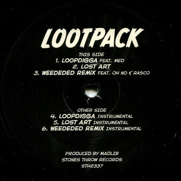 Lootpack : Loopdigga EP (12", EP)