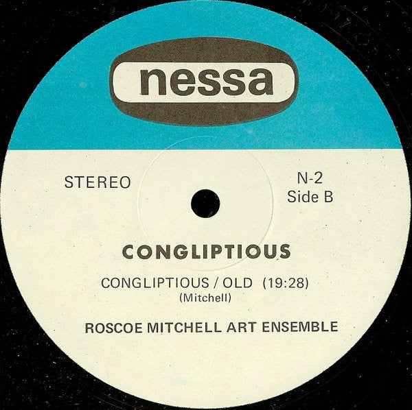 The Roscoe Mitchell Art Ensemble : Congliptious (LP, Album)