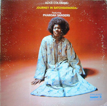 Alice Coltrane Featuring Pharoah Sanders : Journey In Satchidananda (LP, Album, Gat)