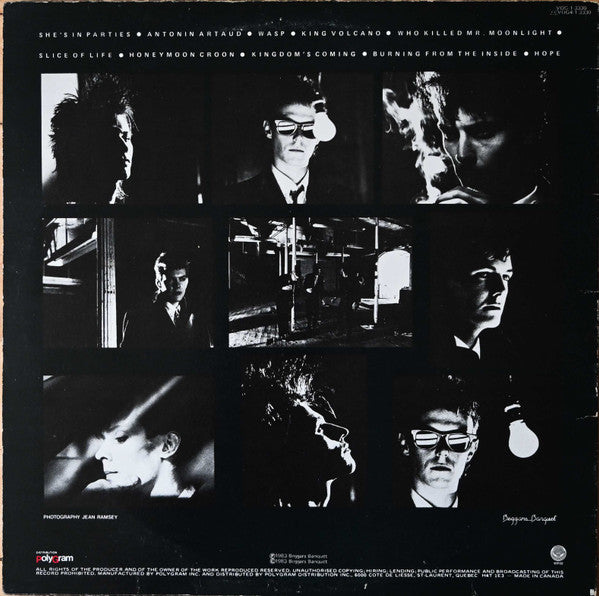 Bauhaus : Burning From The Inside (LP, Album)
