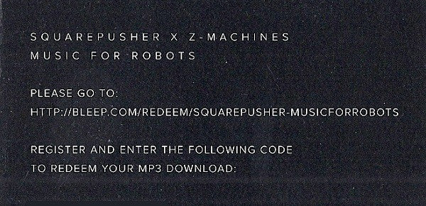 Squarepusher X Z-Machines : Music For Robots (12")