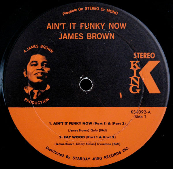 James Brown And The James Brown Band : Ain't It Funky (LP, Album, Ora)