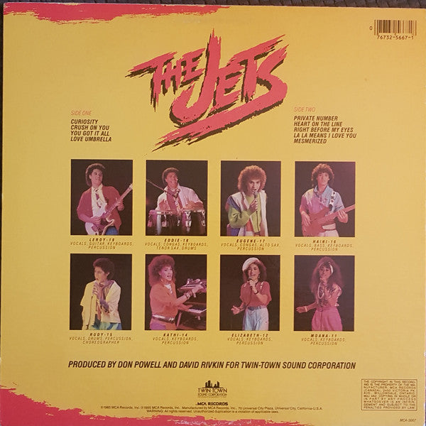 The Jets : The Jets (LP, Album)