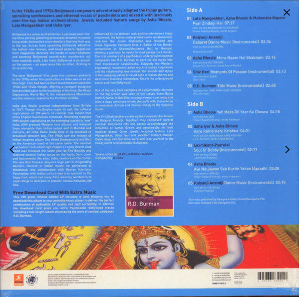 Various : The Rough Guide To Psychedelic Bollywood (LP, RSD, Comp, Ltd, 180)