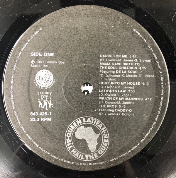 Queen Latifah : All Hail The Queen (LP, Album)