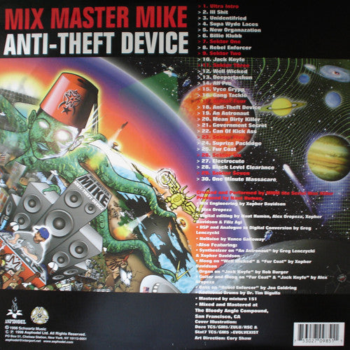 Mix Master Mike : Anti-Theft Device (2xLP, Album)
