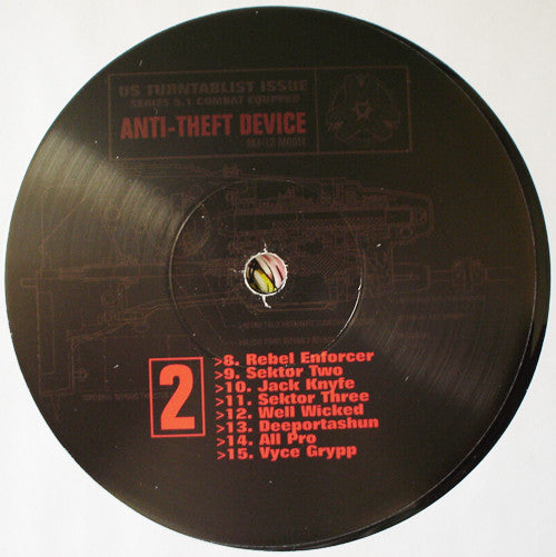 Mix Master Mike : Anti-Theft Device (2xLP, Album)