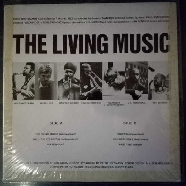 Alexander von Schlippenbach : The Living Music (LP, Album)