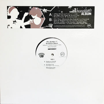 Various : The Number 1 Brazilian Album (12", Promo, Smplr)