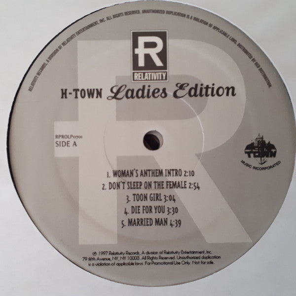 H-Town : Ladies Edition (2xLP, Promo)