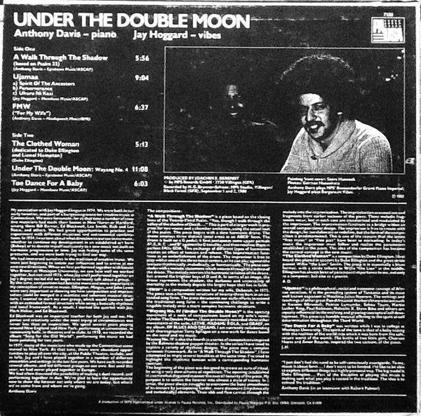 Anthony Davis (2) & Jay Hoggard : Under The Double Moon (LP, Album)