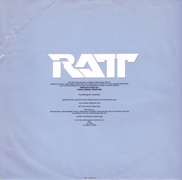 Ratt : Invasion Of Your Privacy (LP, Album, Spe)