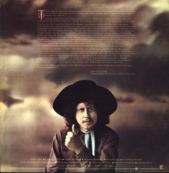 Arlo Guthrie : Amigo (LP, Album)