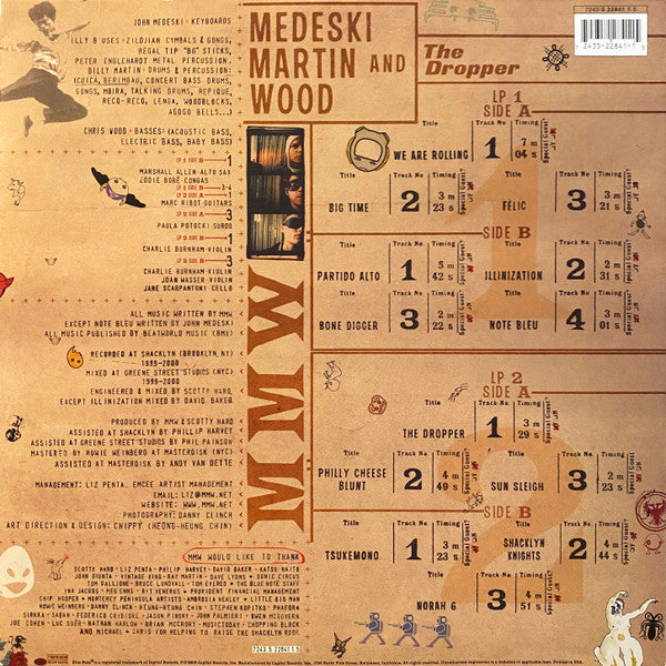Medeski Martin & Wood : The Dropper (2xLP, Album)