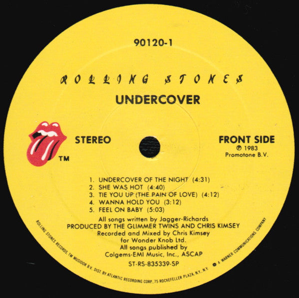 Rolling Stones* : Undercover (LP, Album, SP )