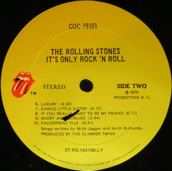 The Rolling Stones : It's Only Rock 'N Roll (LP, Album, She)