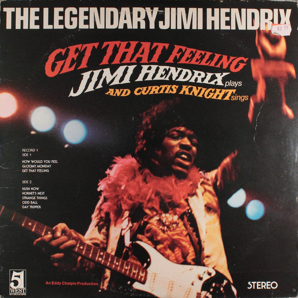 Jimi Hendrix And Curtis Knight : Get That Feeling (LP, Album, RE)