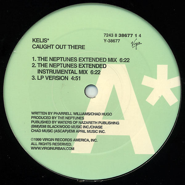 Kelis : Caught Out There (I Hate You So Much Right Now!) (12")
