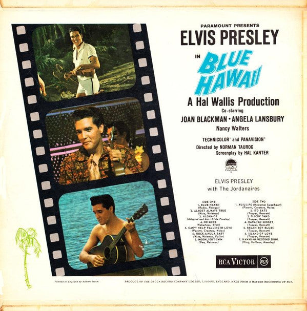 Elvis Presley : Blue Hawaii (LP, Mono, RE)