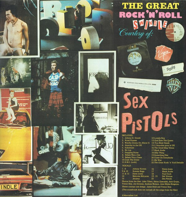 Sex Pistols : The Great Rock 'N' Roll Swindle (2xLP, Album)