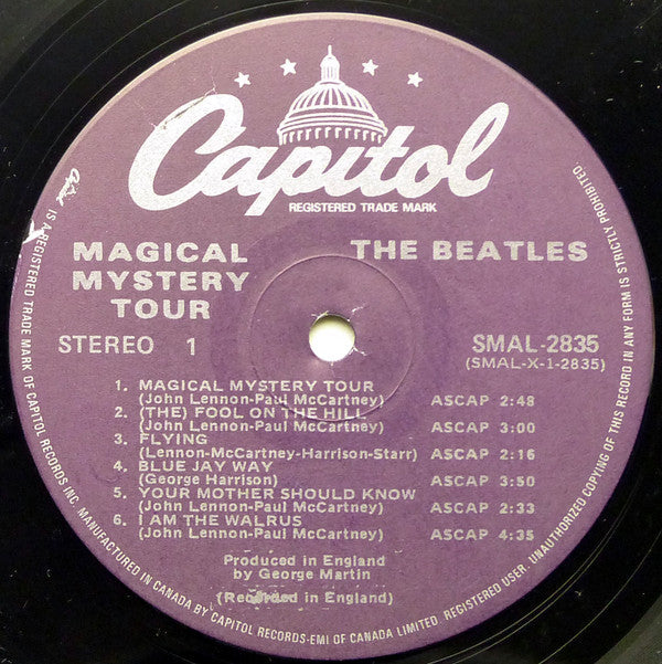 The Beatles : Magical Mystery Tour (LP, Album, RE, Gat)