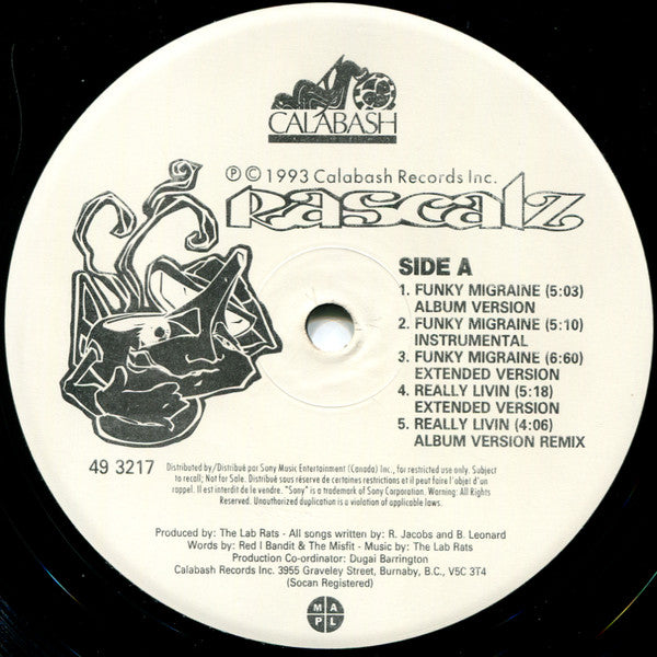 Rascalz : Funky Migraine (12")