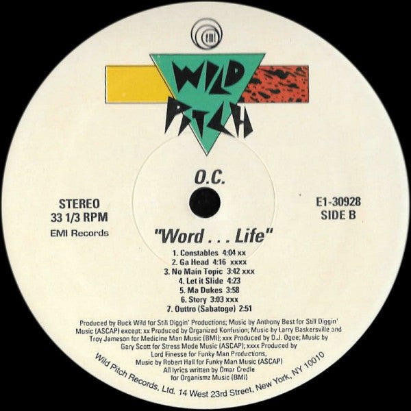 O.C. : Word...Life (LP, Album)