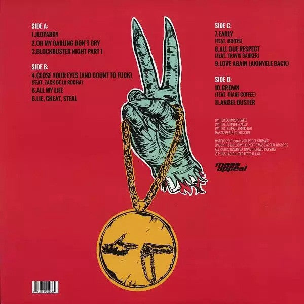 Run The Jewels : Run The Jewels 2 (2xLP, Album, S/Edition, Tea)