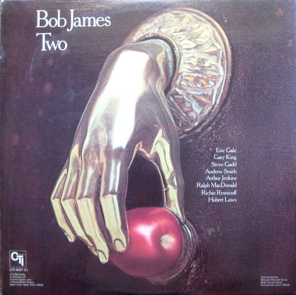 Bob James : Two (LP, Album, Ter)