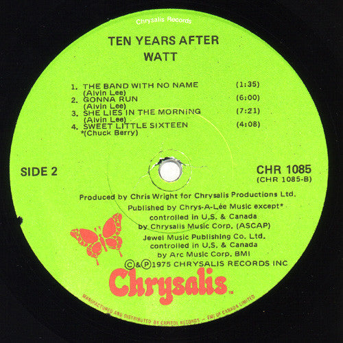 Ten Years After : Watt (LP, Album, RE)