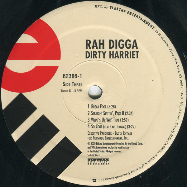 Rah Digga : Dirty Harriet (2xLP, Album)