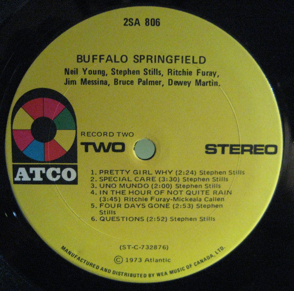Buffalo Springfield : Buffalo Springfield (2xLP, Comp)