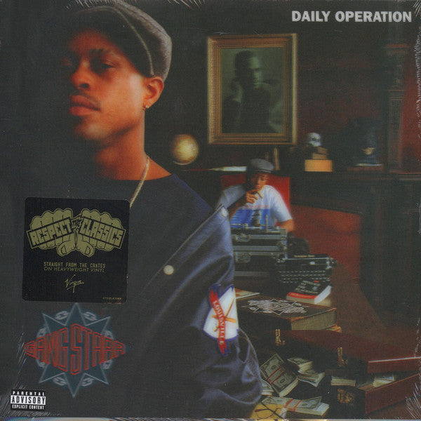 Gang Starr : Daily Operation (LP, Album, RE, 3D )