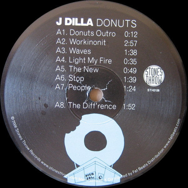 J Dilla : Donuts (2x12", Album)