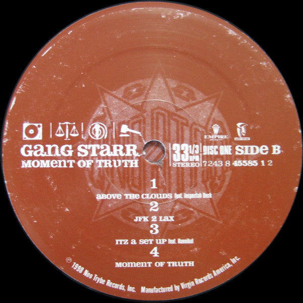Gang Starr : Moment Of Truth (3xLP, Album)