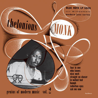 Thelonious Monk : Genius Of Modern Music Vol. 2 (10", Comp, Mono, RE, RM)