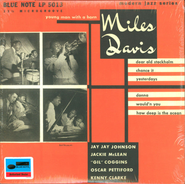 Miles Davis : Young Man With A Horn (10", Album, Mono, RE)