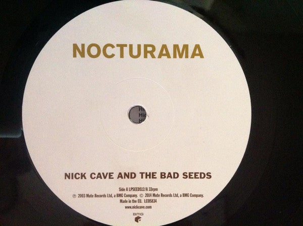 Nick Cave & The Bad Seeds : Nocturama (LP + LP, S/Sided + Album, RE, RM, 180)