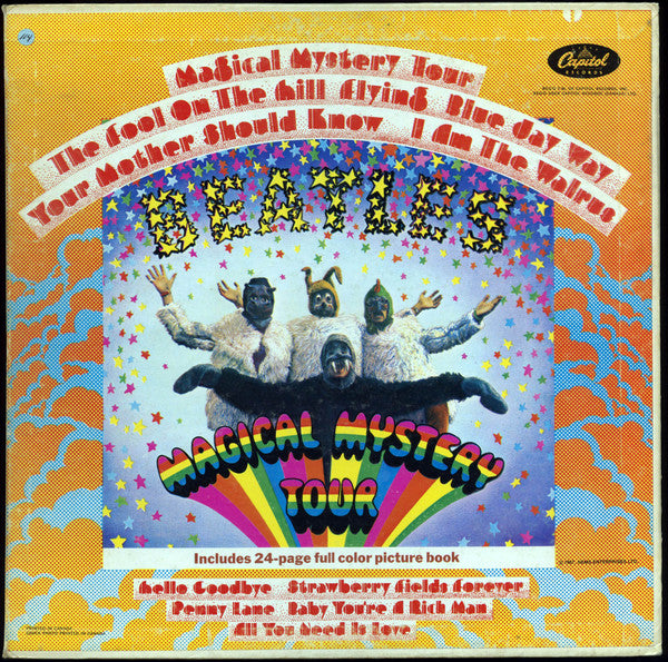 The Beatles : Magical Mystery Tour (LP, Album, RE, Gat)