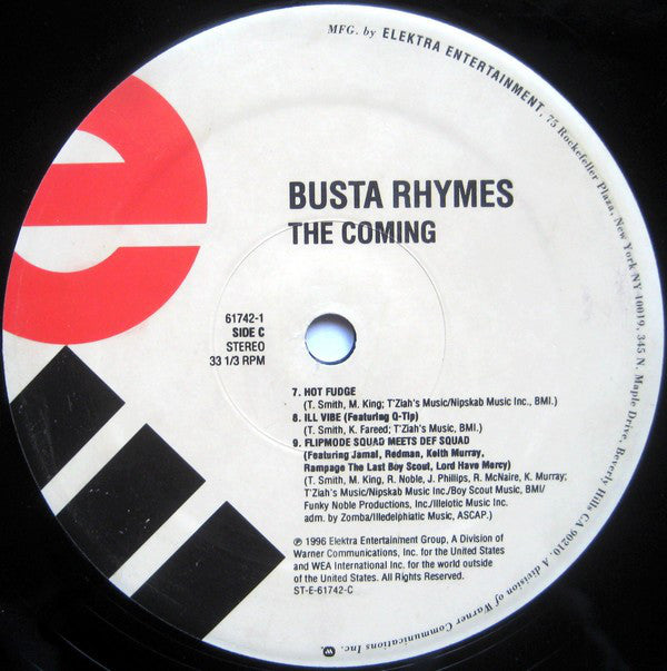 Busta Rhymes : The Coming (2xLP, Album)