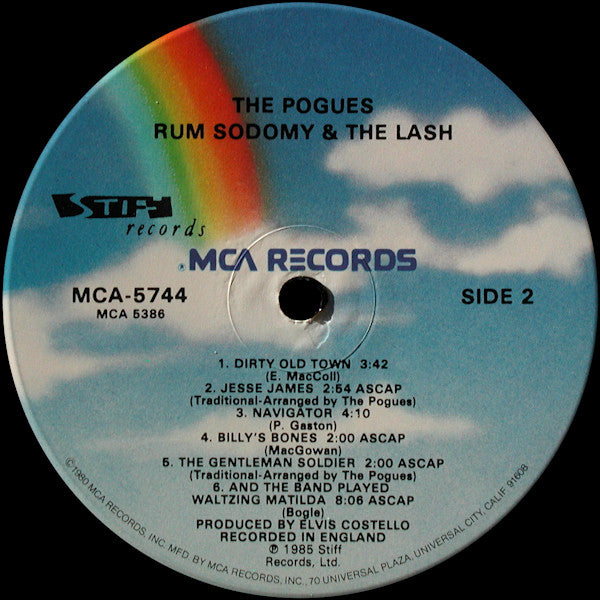 The Pogues : Rum Sodomy & The Lash (LP, Album)